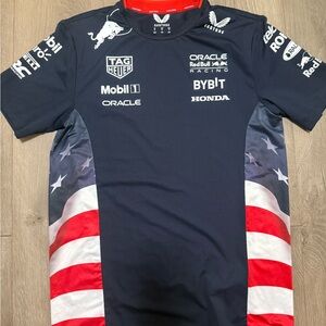Castore Red Bull Racing F1 Jersey USA Flag Small